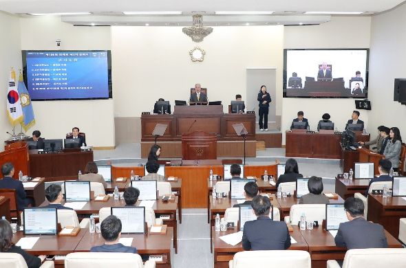 제196회 양산시의회 제2차 정례회 개회
