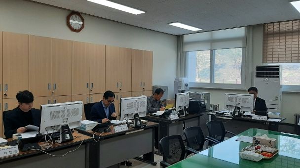 괴산군, 2022회계연도 세입·세출 결산검사 실시