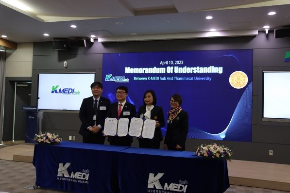 10일부터 11일까지 케이메디허브는 태국 대학과의 연구 교류회를 개최한다.