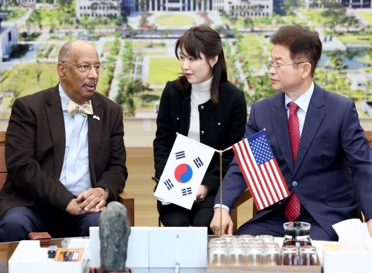 이철우 경북도지사, 美 뉴저지주 고든 존슨 상원의원과 상호협력 손 맞잡아