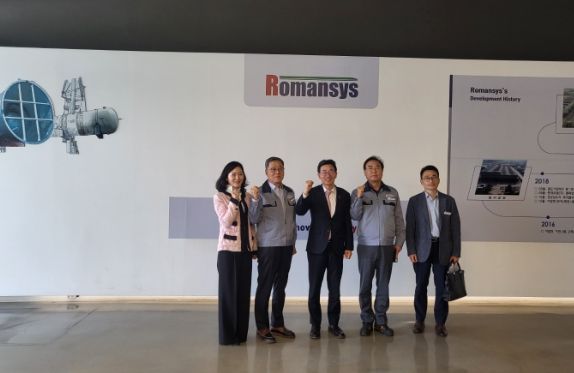 김병규 경제부지사, 현대로템 및 로만시스 방문 애로사항 청취