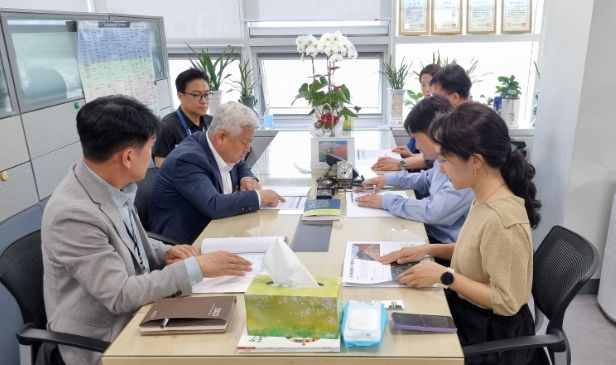 황인홍 군수 행정안전부 방문