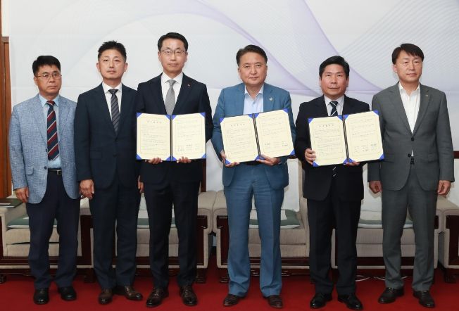 액화수소충전소 구축 협약식