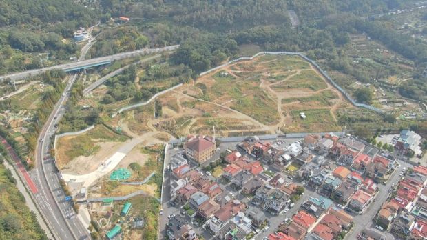 사파지구 도시개발사업 현장