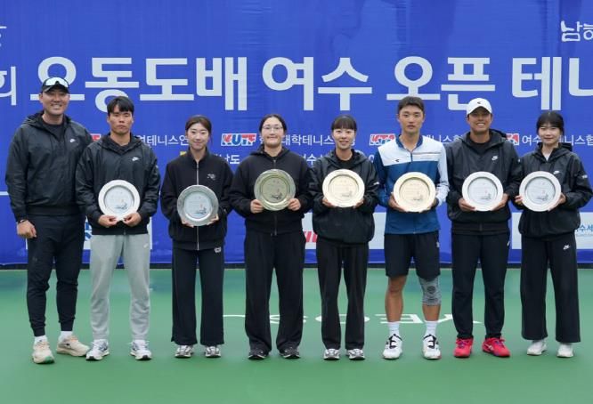 안동시청 테니스경기단, 2025시즌 첫 대회부터 금빛 질주