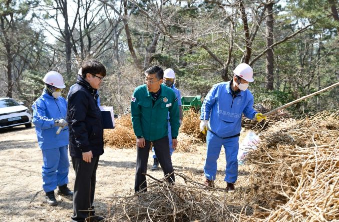 거제시, 산불 예방 총력 비상근무체제 돌입