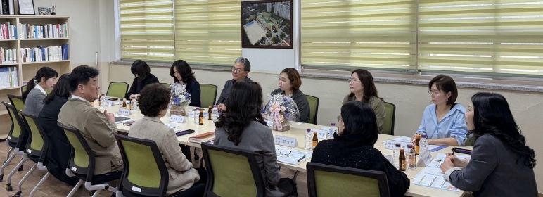 경기도의회 전자영 의원, 손명수 국회의원과 용인 초당중 교육환경 개선 방안 논의