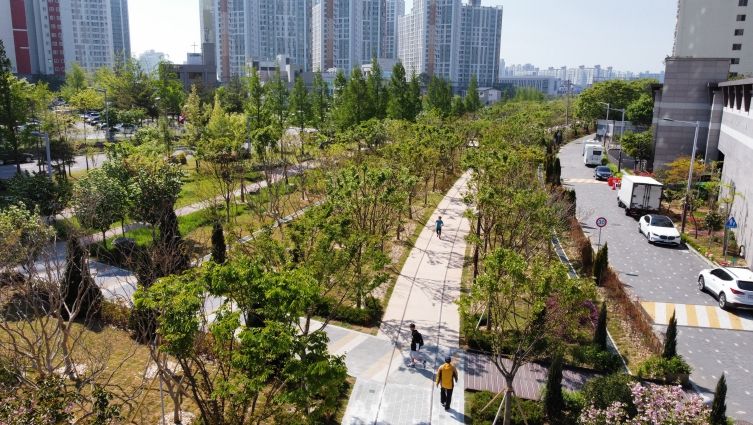 군산 도시바람길숲