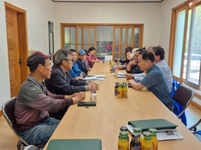 완주군의회 서남용∙김규성 의원, 비봉면 백도리 찾아 주민민원 청취