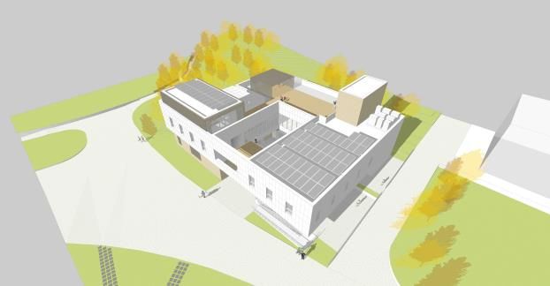 원주시 북부권 청소년문화의집 조감도