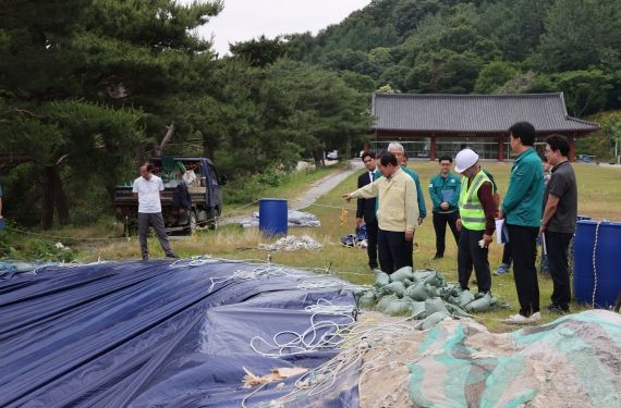 진천군, 자연 재난 대비 안전대책 회의와 현장점검 실시