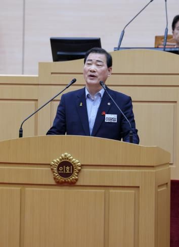 이광일 전남도의원, ‘해양수산 공공기관 전남 이전’ 촉구
