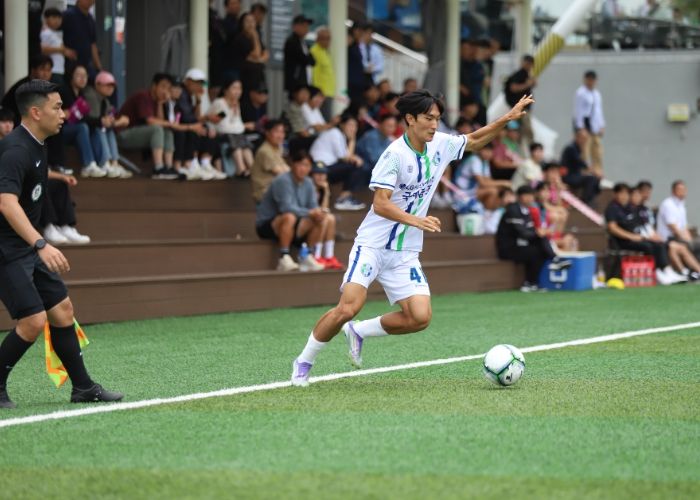남양주시민축구단, 서울중랑축구단 상대로 2-1 극적 승리…리그 1위 수성