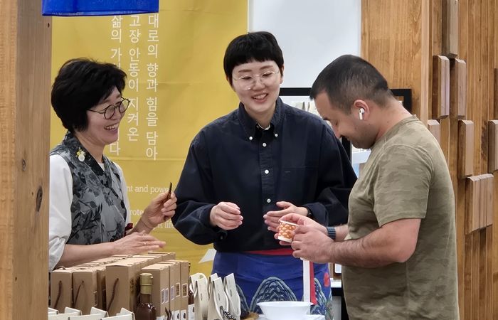 안동시농산물가공센터 생산 제품 해외 첫 수출