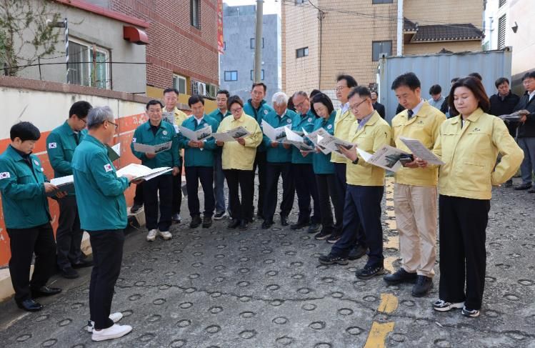 서산시의회, 제309회 임시회 중 2일차 주요 사업 현장방문 실시