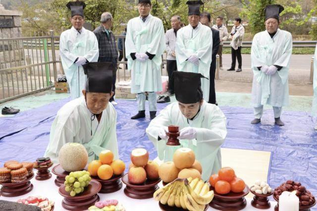 보은군 내북애향동지회, 이승칠 지사 추모제 열려
