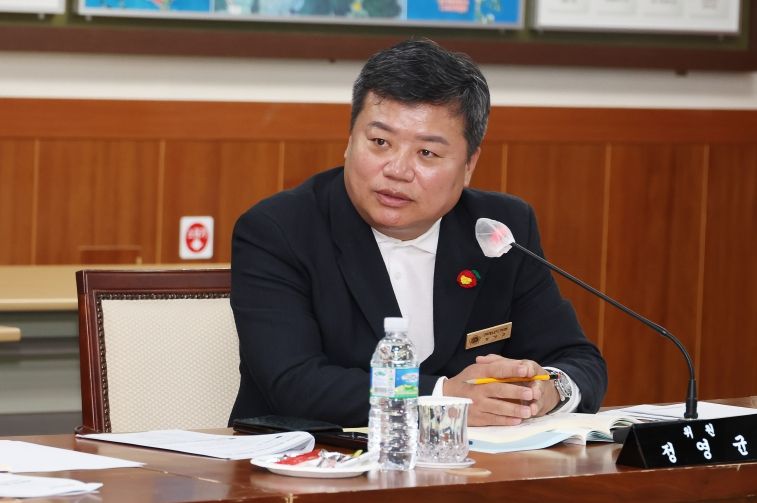 정영균 의원 광양경제자유구역청 조합회의 행정사무감사