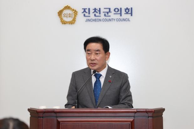 송기섭 진천군수 시정연설