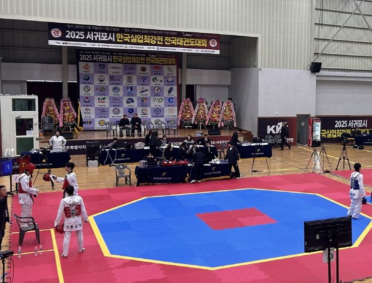 고흥군청 태권도팀, 2025 한국실업최강전 대회 연속 메달