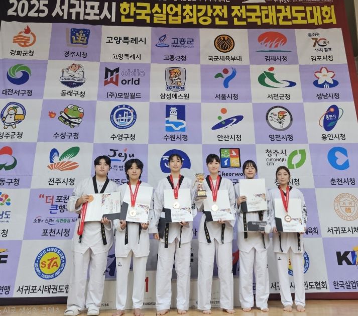 2025 한국실업최강전 전국태권도대회 참가
