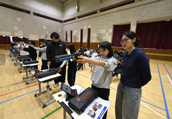 남원시 사격 국가대표 양지인 선수 모교 방문