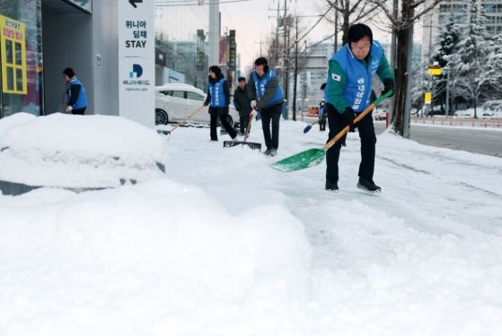 광산구, 민간 협력 ‘폭설 걱정 없는 겨울나기’ 총력