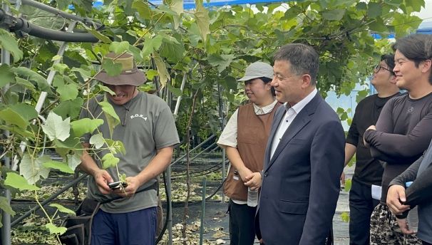 농업분야 현장행정 및 사업장 방문