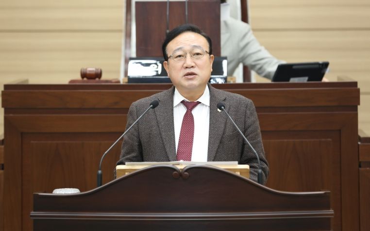 김학엽의원, 구정질문 통해 주민 생존권·건강권 보호 위한 명확한 철회 입장 요구