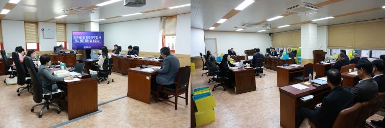 회의식 감사(자치행정위원회, 산업건설위원회