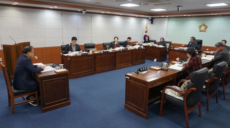 동해시의회, 제357회 제2차 정례회 제6차 예산결산특별위원회