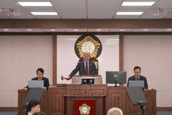 제295회 합천군의회 제2차 정례회 제2차 본회의 개회