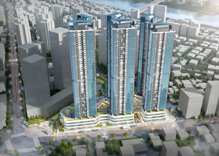 영등포1-12 재정비촉진구역 조감도