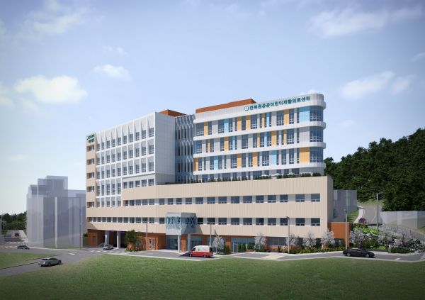 전북권 공공어린이재활의료센터 재활병원-투시도 주경