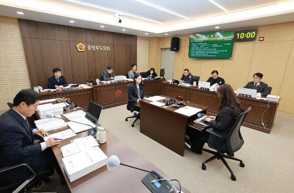 충청북도의회 정책복지위, 보건·복지 분야 종합적 점검