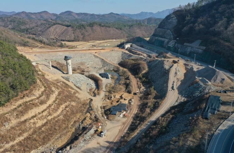 농업생산기반시설 정비 사진-강진 월남지구 농촌용수개발사업