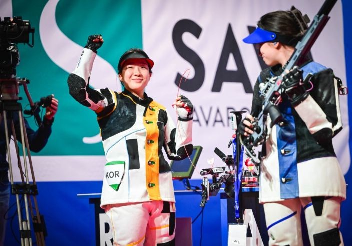 울진군청 사격실업팀, ISSF 사격 그랑프리 금메달 획득