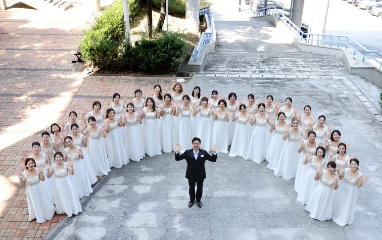 달성군립합창단 단체사진(2025년 달성군립합창단 멤버)