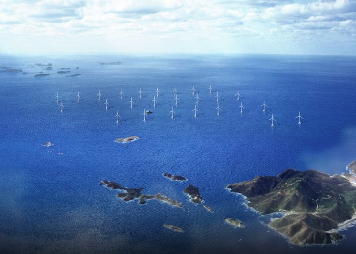 국민성장펀드 신안우이 해상풍력 조감도