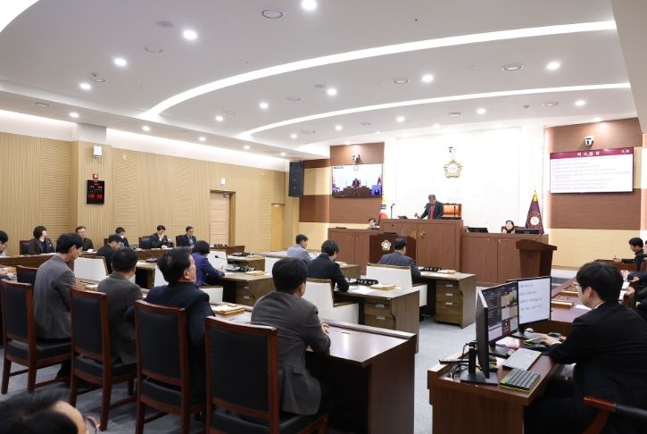 서천군의회 2026년 첫 임시회