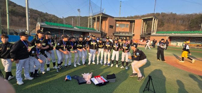 평창반다비스야구단, 제9회 스톰배 전국 유소년 야구대회 우승 쾌거!