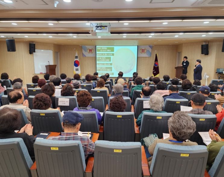 제43회 (사)대한노인회 안동시지회 부설 노인대학 입학식 개최