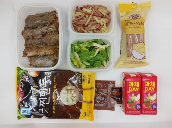 행복두끼 도시락 사진