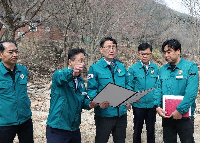 하천·계곡 불법점용 정비 현장점검 실시