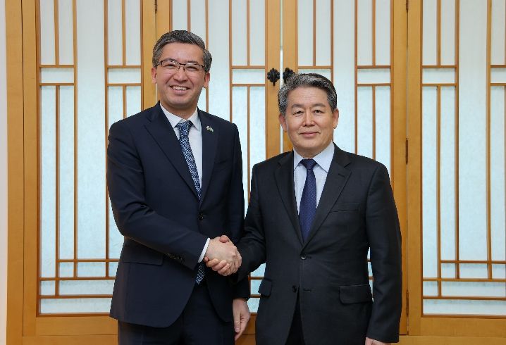 주한 우즈베키스탄 대사 접견